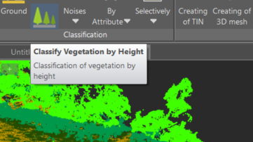 Classify Vegetation by Height